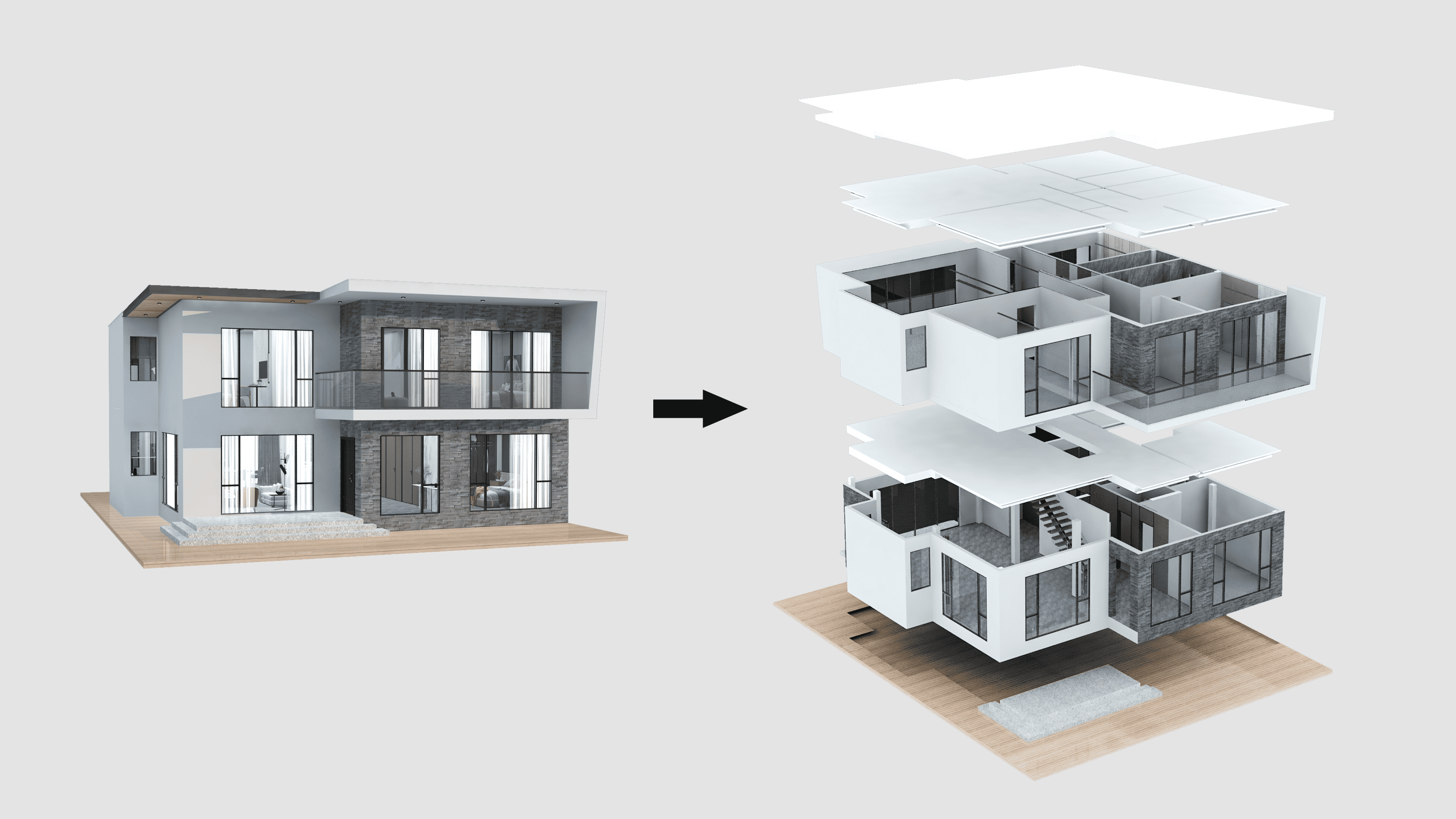 Light Steel Frame Modularization